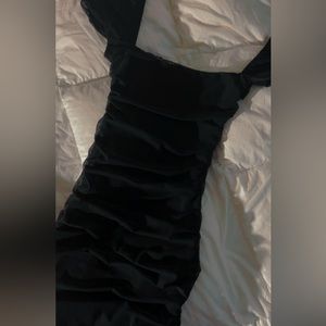 Small Princess Polly Mini Dress (Black)